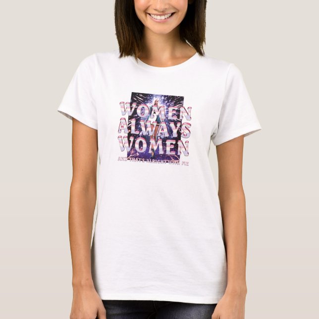 T-Shirts e dama de mulheres empoderadas (Frente)