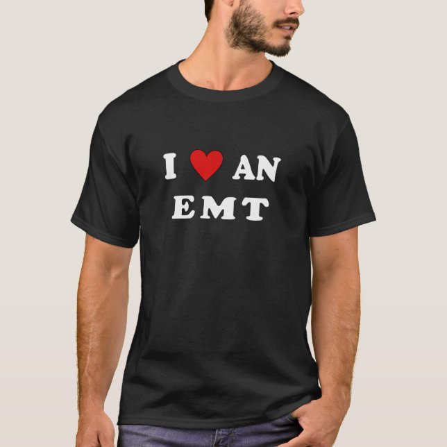 T-shirts E eu amo um EMT (Frente)