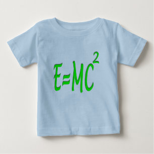 T-shirts E = MC 2 (verde)