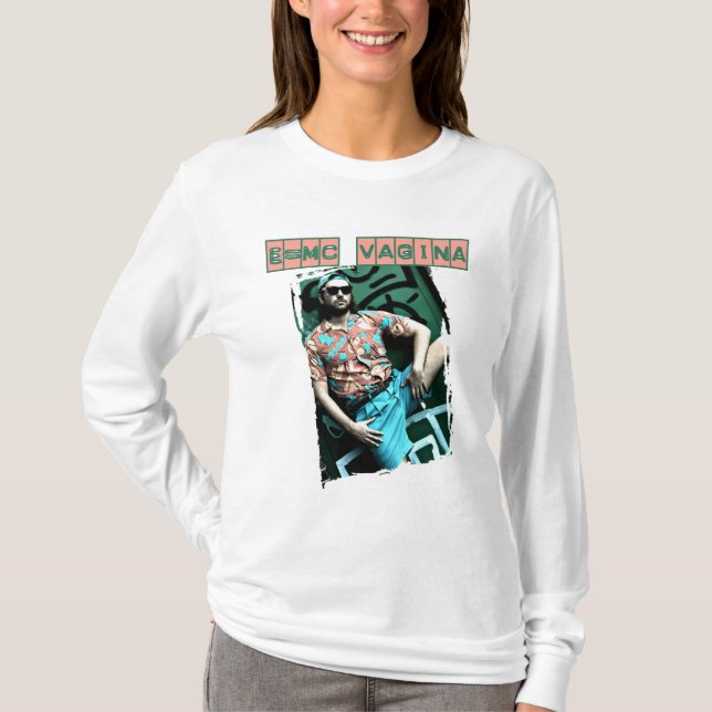 T-shirts e=mcvagina (Frente)