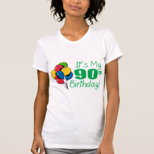 T-shirts É meu aniversário do 90 (os balões)