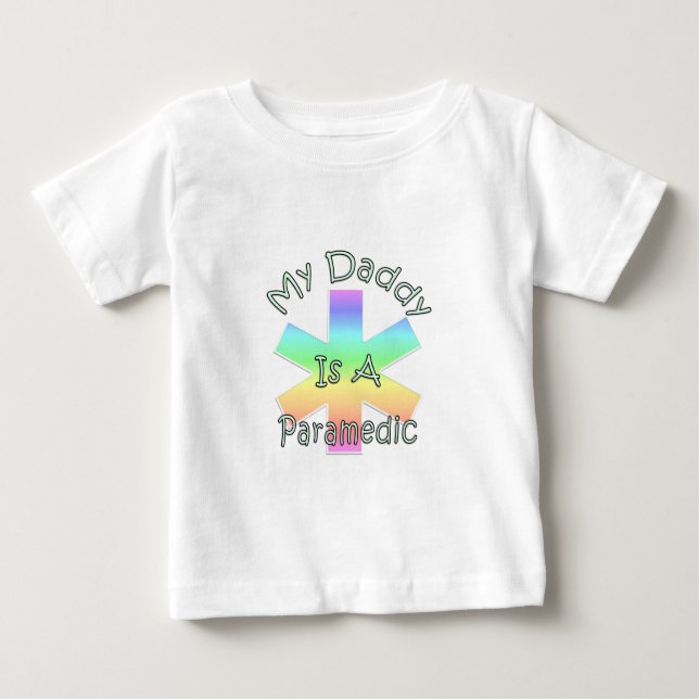 T-shirts E meu pai é um paramédico (Frente)