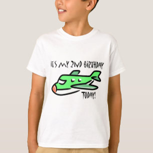 T-shirts É meu segundo aniversário hoje