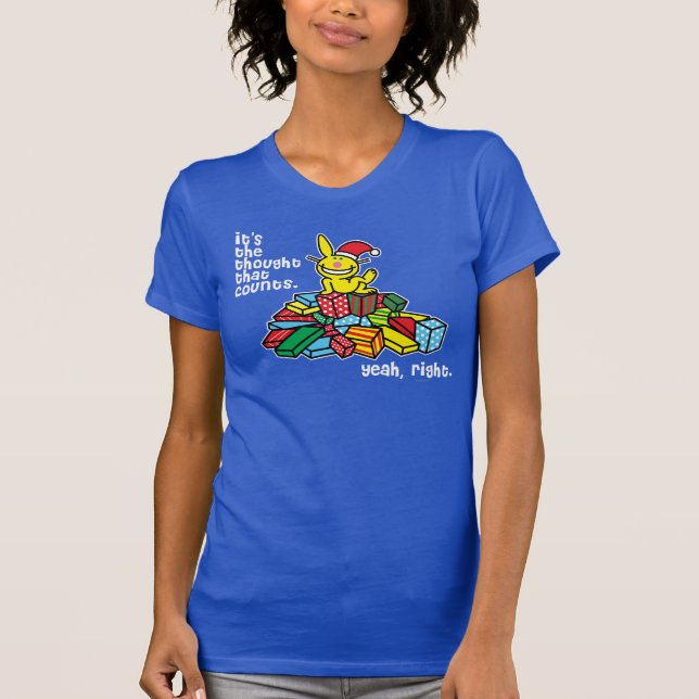 T-shirts É o pensamento que conta (Frente)