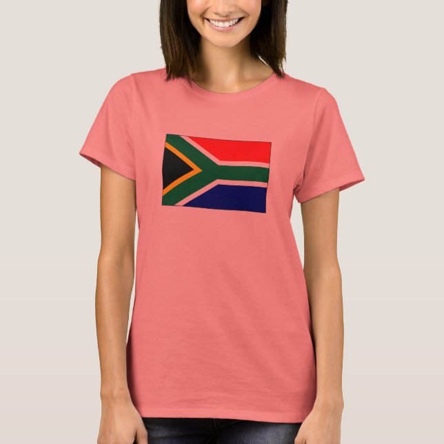 T-shirts e presentes de bandeira sul-africana (Frente)