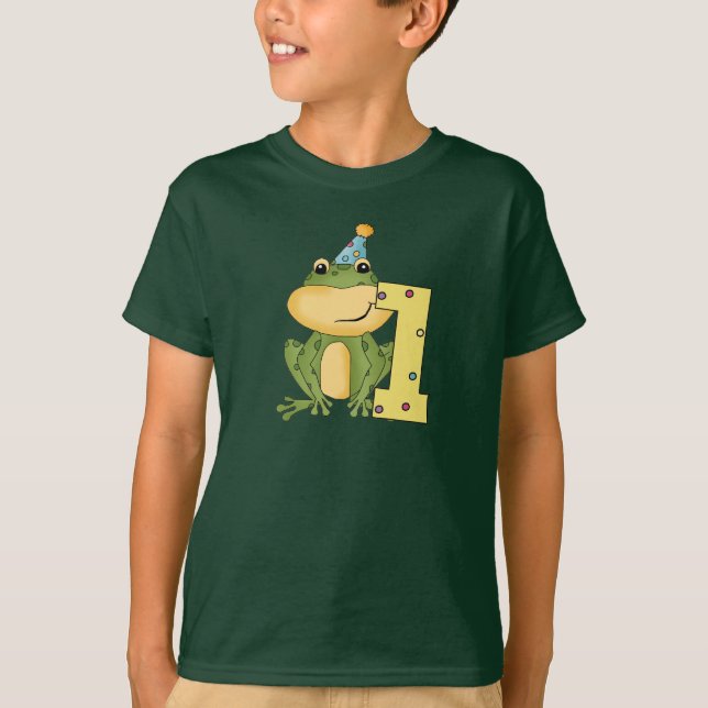 T-shirts e presentes de primeiro aniversario do Sa (Frente)