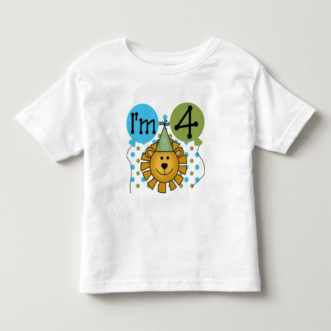 T-shirts e presentes de quarto aniversário (Frente)