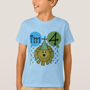 T-shirts e presentes de quarto aniversário