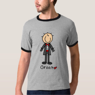 T-shirts e presentes no topo da figura