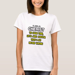 T-Shirts e presentes quimicamente engraçados