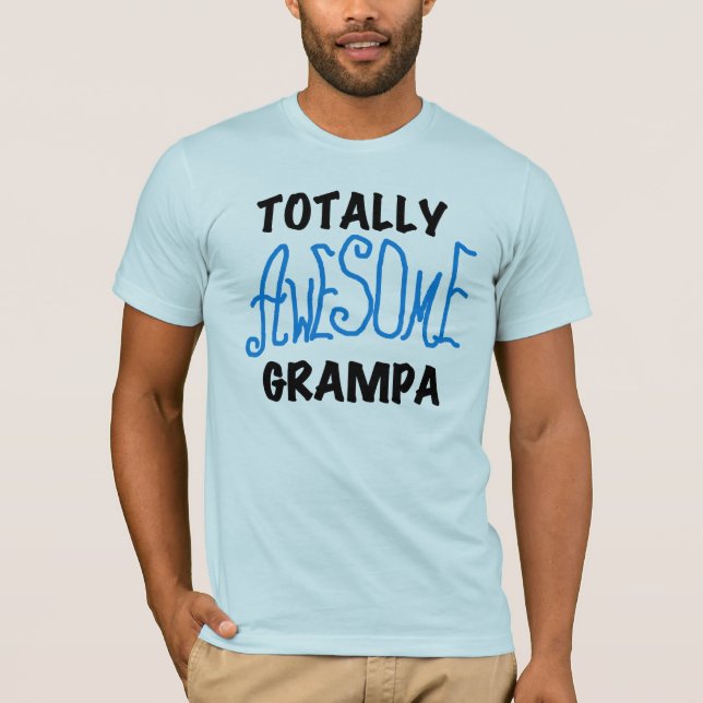 T-shirts e presentes totalmente incríveis de avô a (Frente)