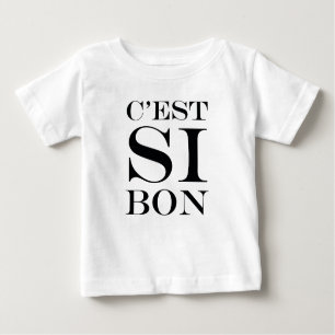 T-shirts É tão bom - francês do Bon de C'est Si