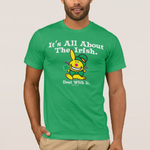 T-shirts É toda sobre o irlandês (o verde)