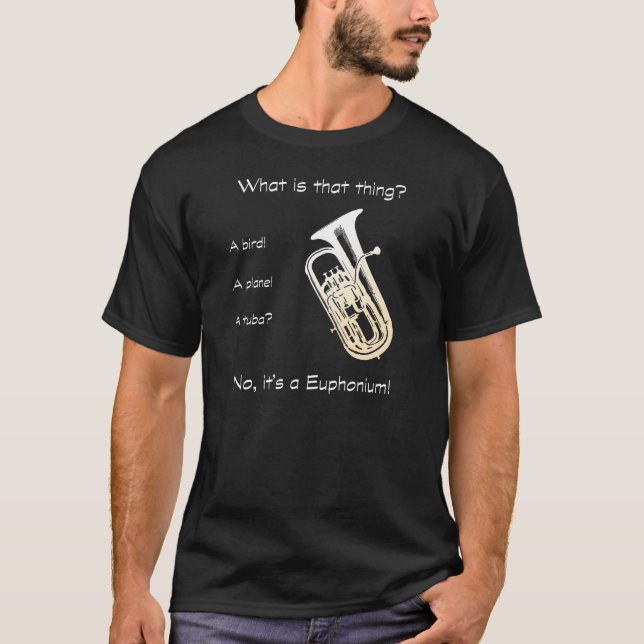 T-shirts É um Euphonium (Frente)