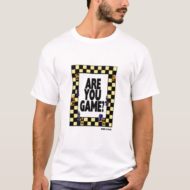 T-shirts É você jogo? (Frente)