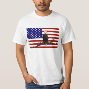 T-shirts Eagle Bald Vigilância