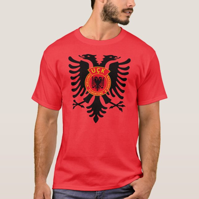 T-shirts Eagle de UCK/KLA (Frente)