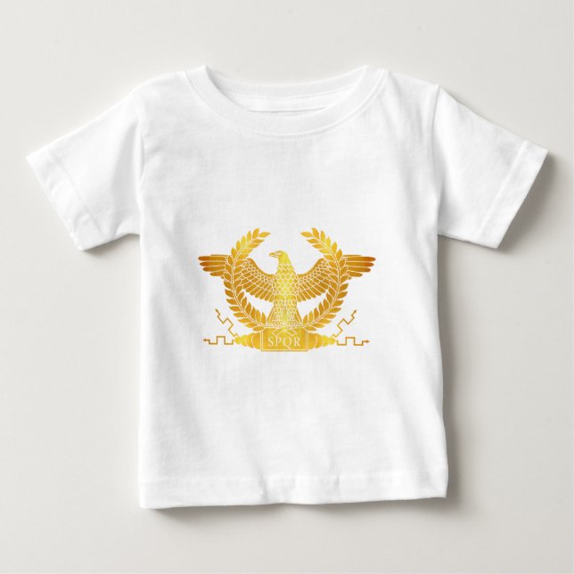 T-shirts Eagle dourado romano (Frente)