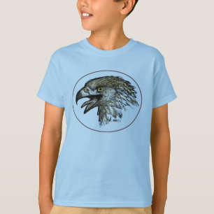 T-shirts Eagle Gritando