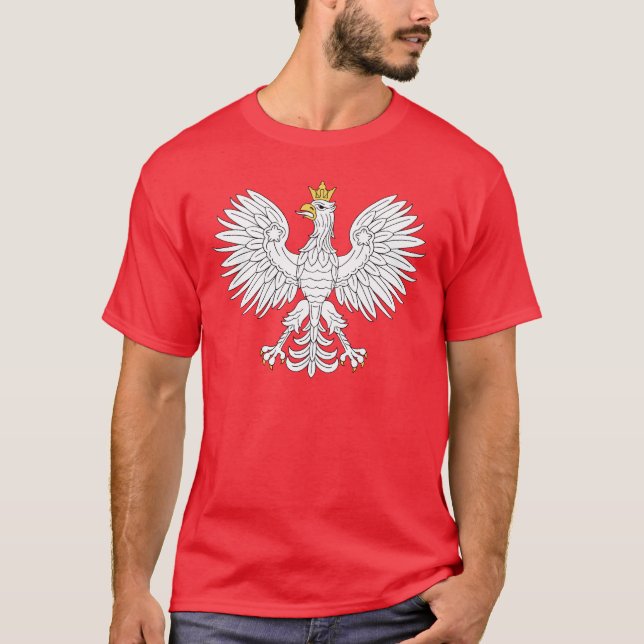 T-shirts Eagle polonês (Frente)