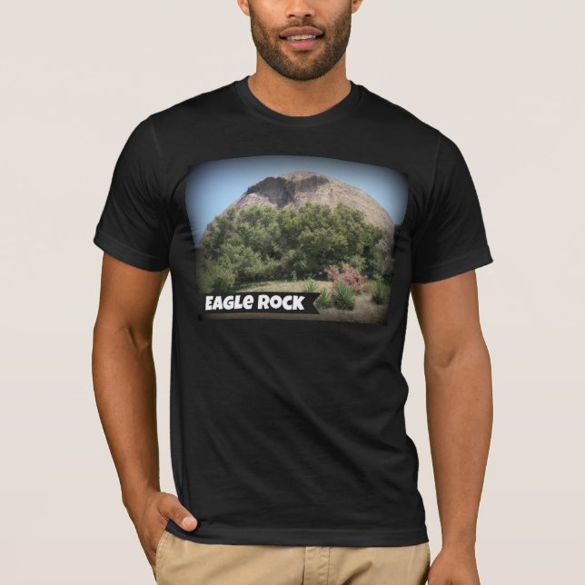 T-shirts Eagle Rock California Monument Landmark (Frente)