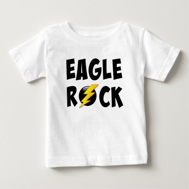 T-shirts Eagle Rock Lightning Bolt (Frente)