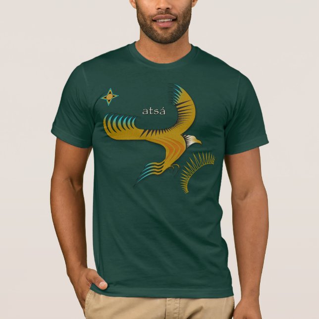 T-shirts Eagle-Sun-Estrela (Frente)