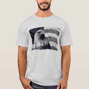 T-shirts Eagle & Tshirt da bandeira