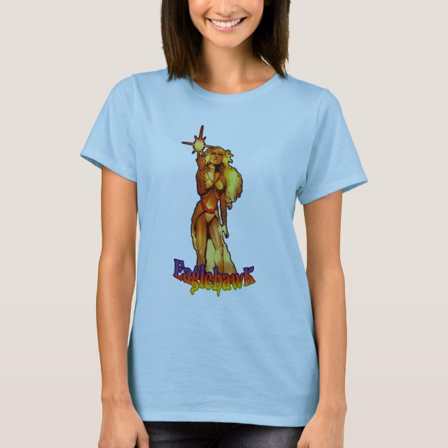 T-shirts EaglehawK Princesas Cósmicas T (Frente)