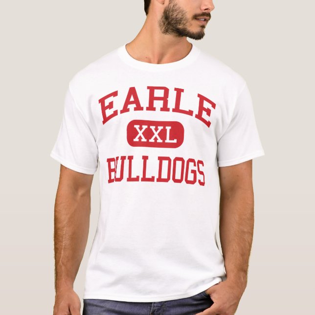 T-shirts Earle - buldogues - segundo grau - Earle Arkansas (Frente)
