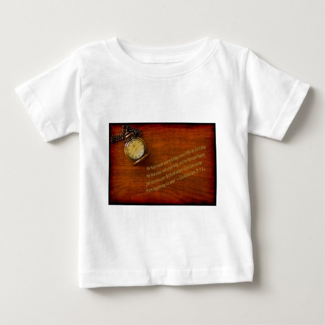 T-shirts Eclesístes 3:11 (Frente)