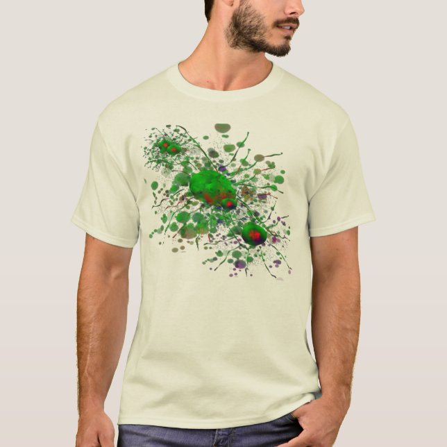 T-shirts Eco voa perto (Frente)