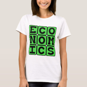 T-shirts Economia, O Estudo do Dinheiro