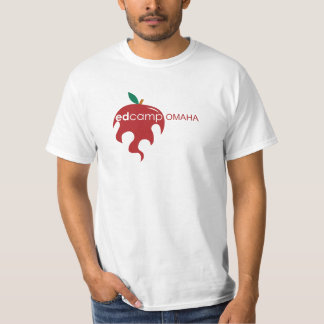 T-shirts EdCamp Omaha com Web site