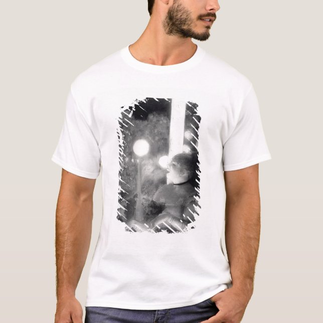 T-shirts Edgar Degas | o concerto do café (Frente)
