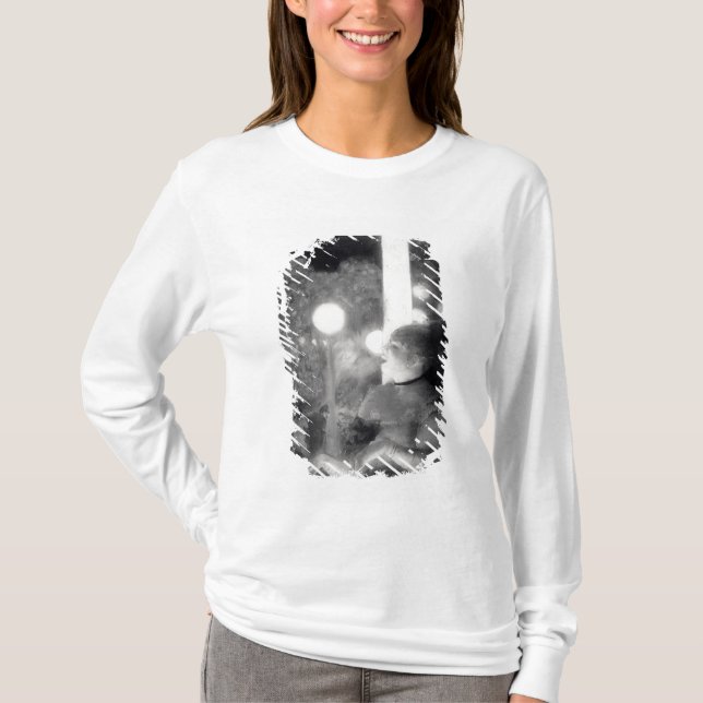 T-shirts Edgar Degas | o concerto do café (Frente)