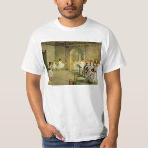 T-shirts Edgar Degas - Salão do balé da ópera na rua