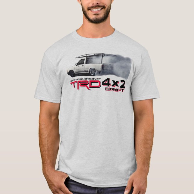 T-shirts Edição da tração de Toyota Tacoma 4x2 TRD (Frente)