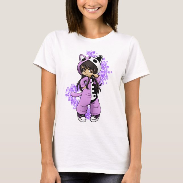 T-shirts Edição limitada oficial do Aphmau (Frente)