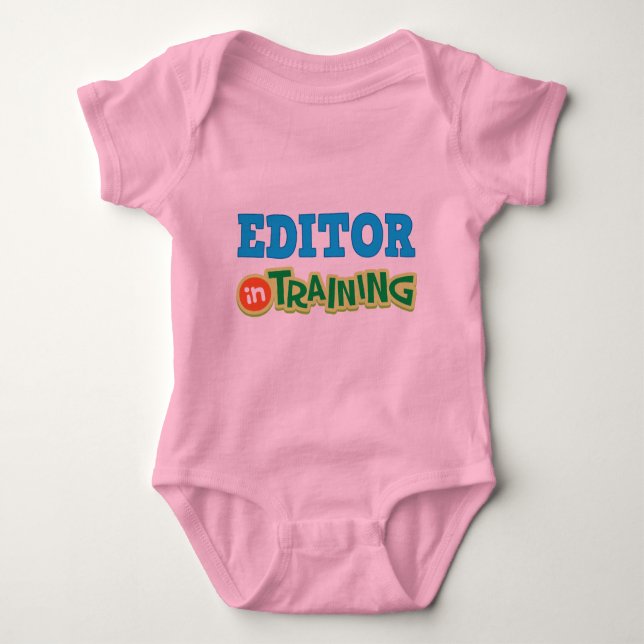 T-shirts Editor no treinamento (futuro) (Frente)