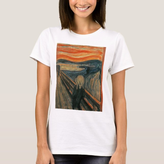 T-shirts Edvard Munch - O Grito (Frente)