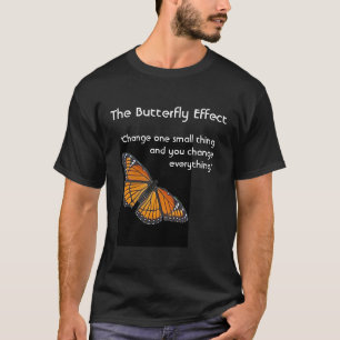 T-shirts Efeito de borboleta