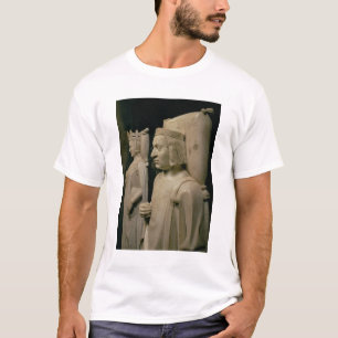 T-shirts Efígies do túmulo de Charles V o "sábio" (13