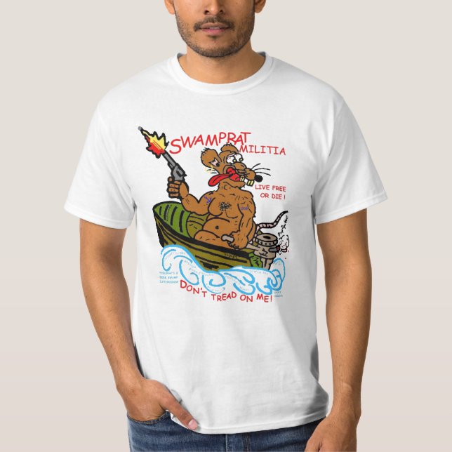 T-shirts efvc do efvc swamprat5A (Frente)