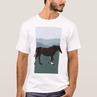 T-shirts Égua selvagem da montanha