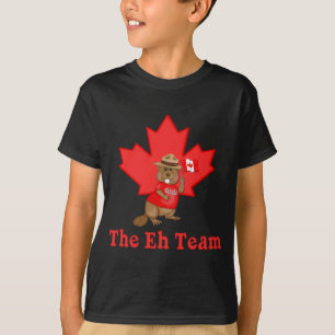 T-shirts Eh castor da equipe