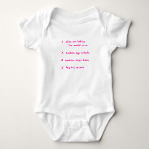 T-shirts Ei, BABY
