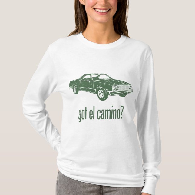 T-shirts EL 1977 de Chevrolet Camino (Frente)