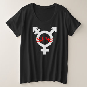 T-shirts Ela Transgênero