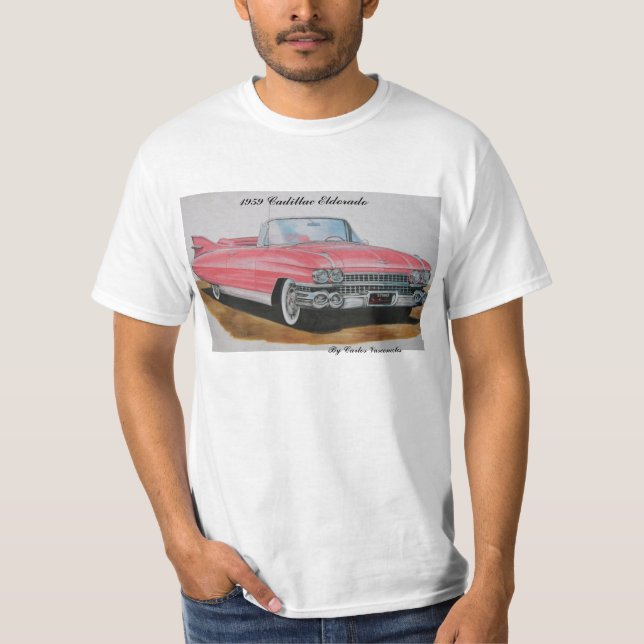 T-shirts Eldorado 1959 do cadillac (Frente)